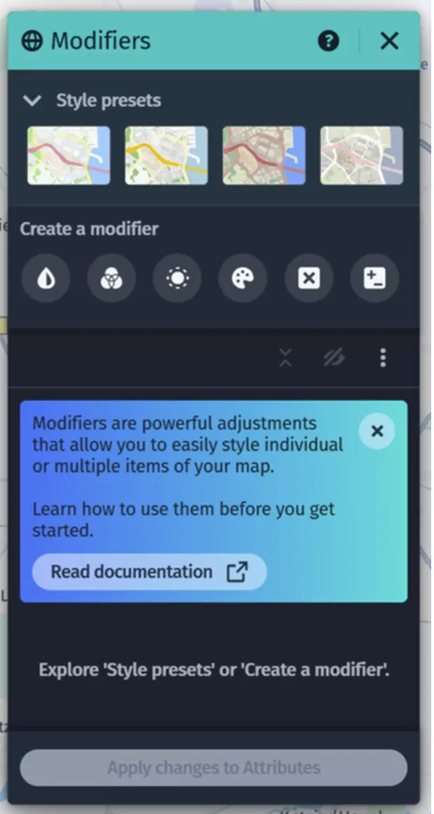 HERE Modifier 1