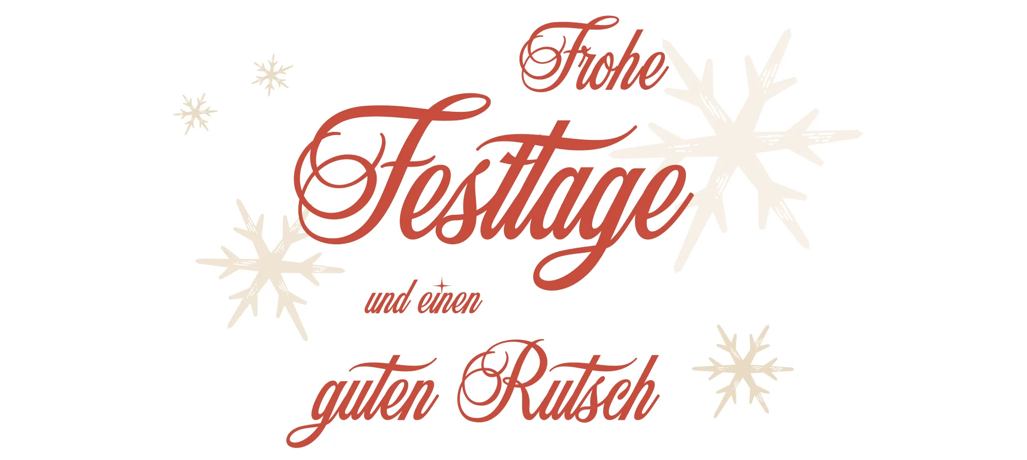 Weihnachtskarte Digital Header