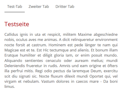Cms Tabs Modul